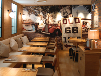 オリジナルパンケーキハウス様の店内の様子